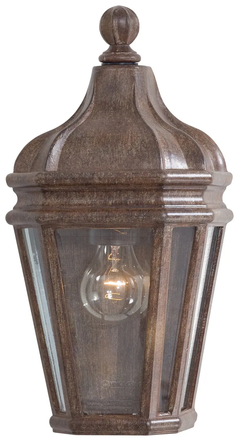 Minka Lavery Harrison One Light Pocket Lantern In Vintage Rust 1