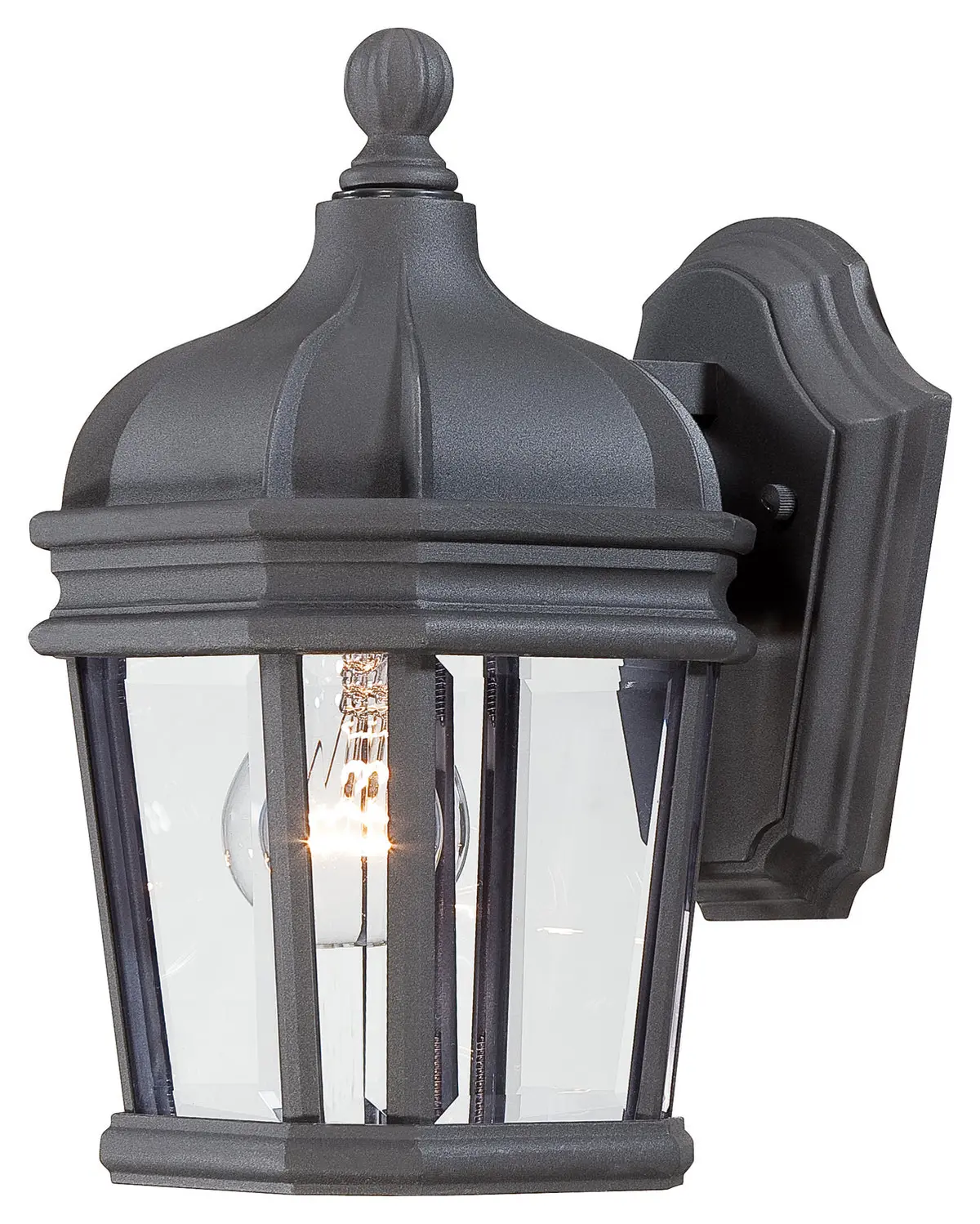 Minka Lavery Harrison One Light Wall Mount In Coal 1