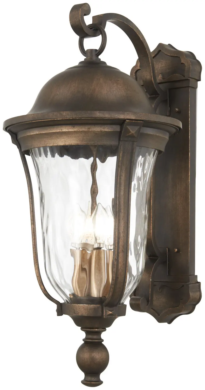 Minka Lavery Havenwood Four Light Outdoor Wall Mount In Tauira Bronze And Alder Silver 1
