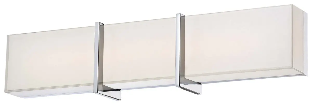 Minka Lavery High Rise Led Bath In Chrome 1