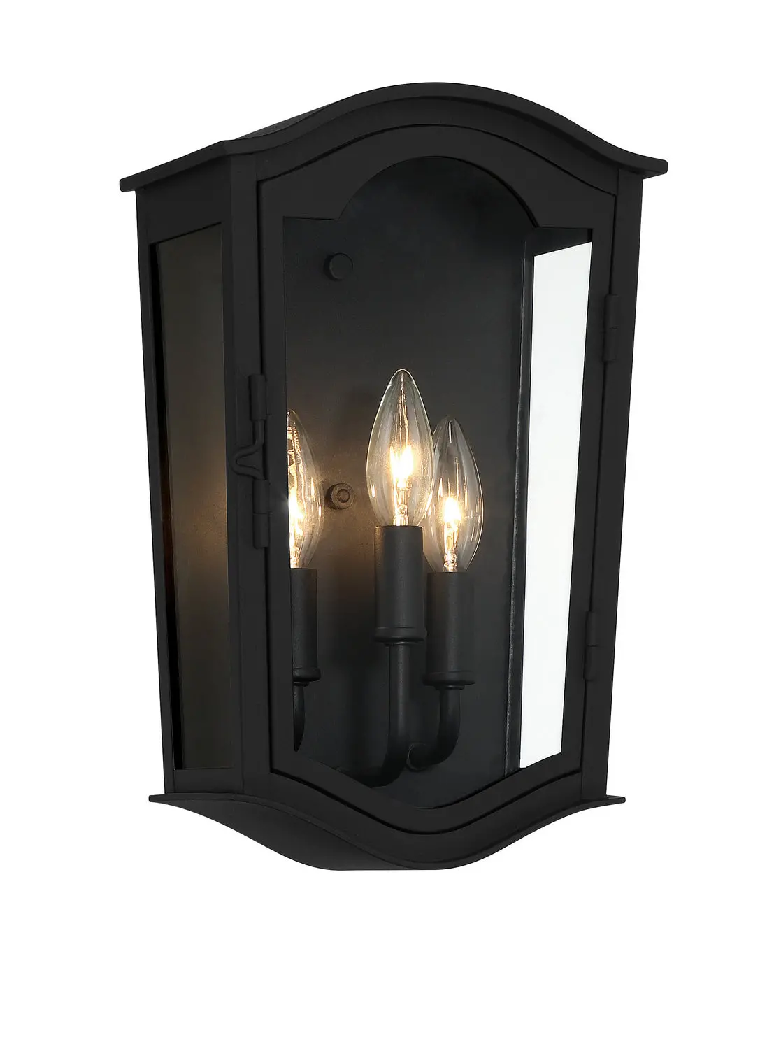 Minka Lavery Houghton Hall Three Light Outdoor Wall Mount In Sand Coal 1