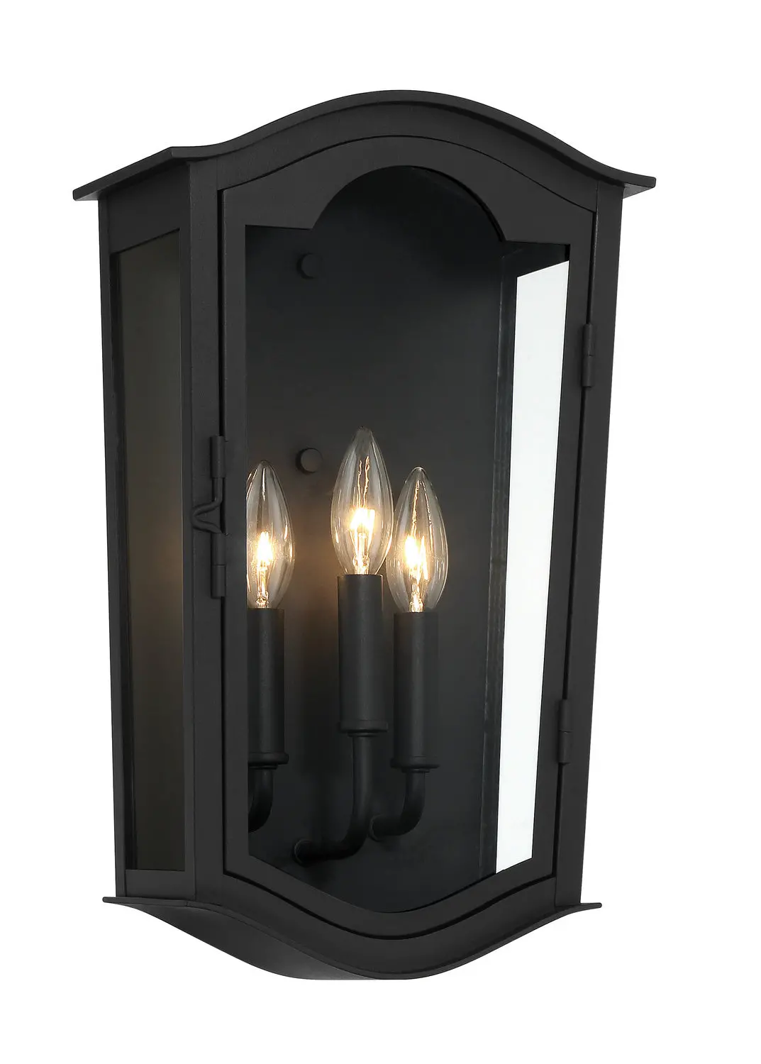 Minka Lavery Houghton Hall Three Light Outdoor Wall Mount In Sand Coal 1
