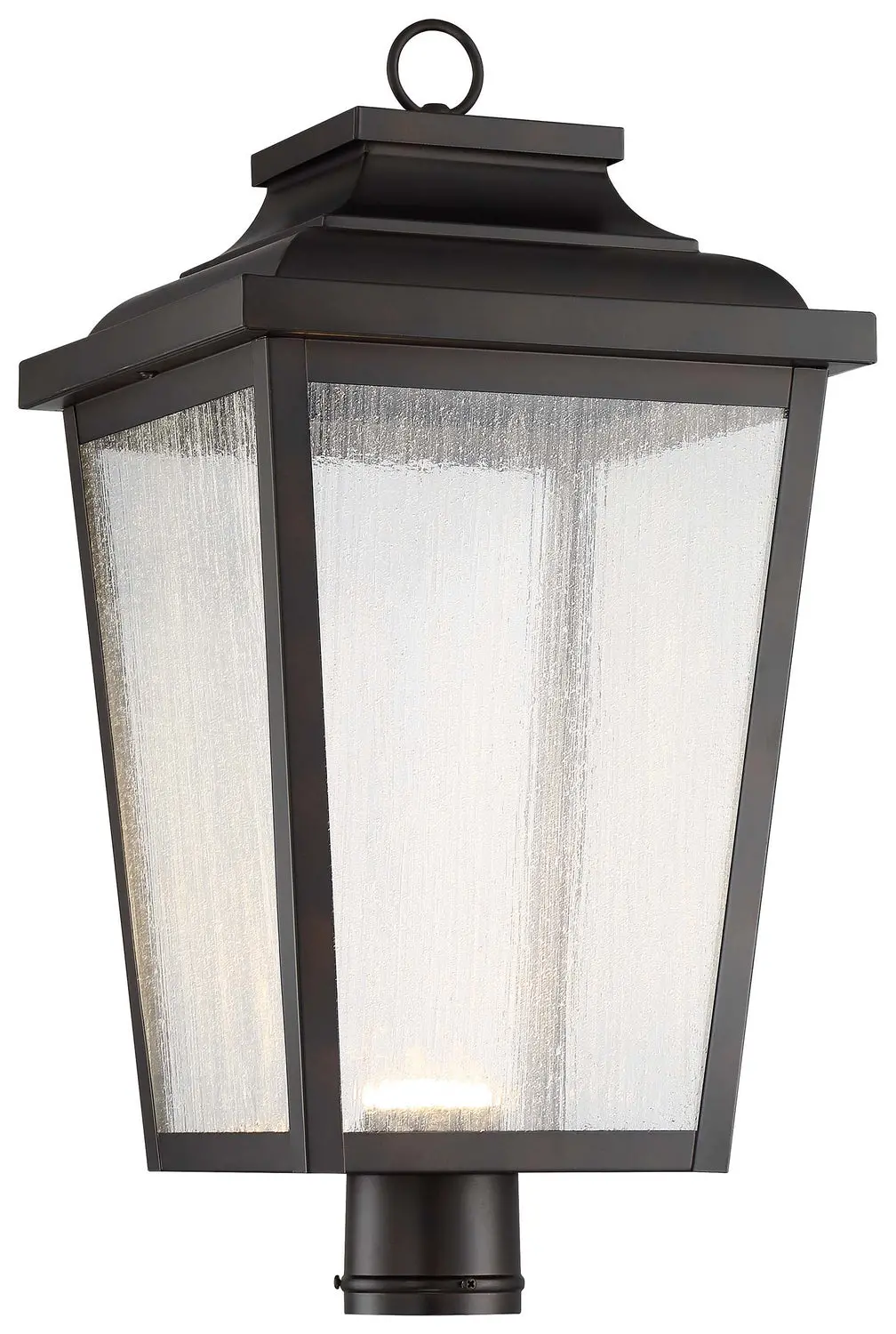 Minka Lavery Irvington Manor Led Post Mount In Chelesa Bronze 1