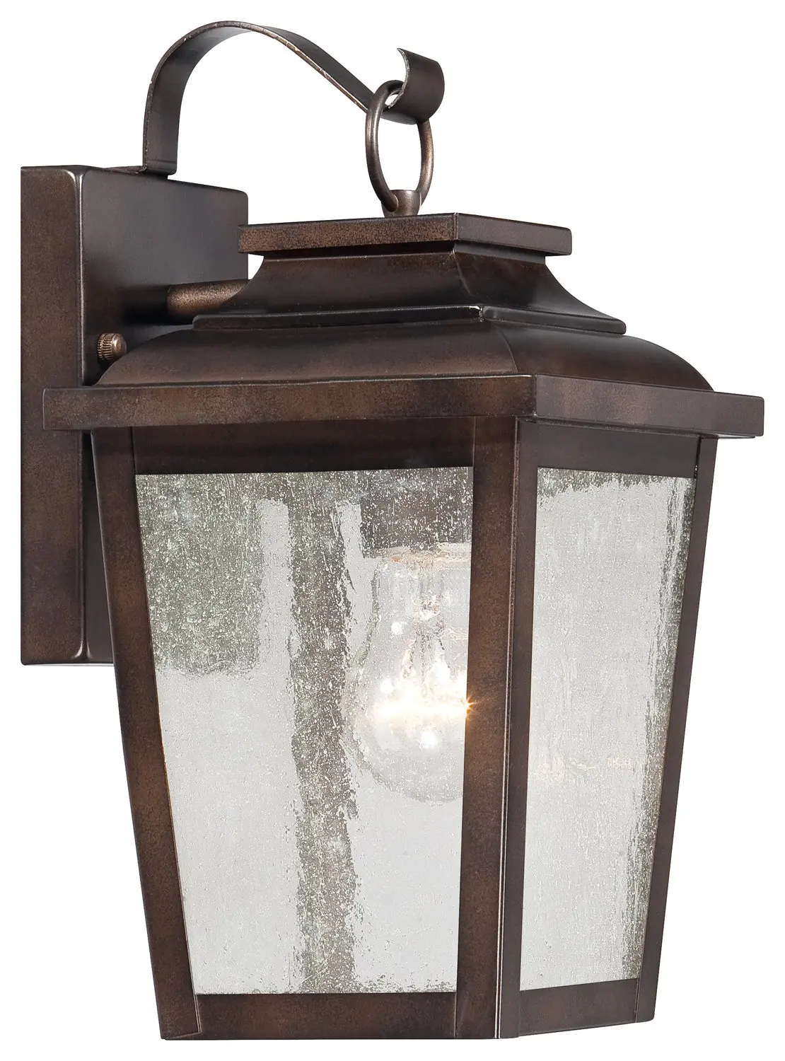 Minka Lavery Irvington Manor One Light Wall Mount In Chelesa Bronze 1