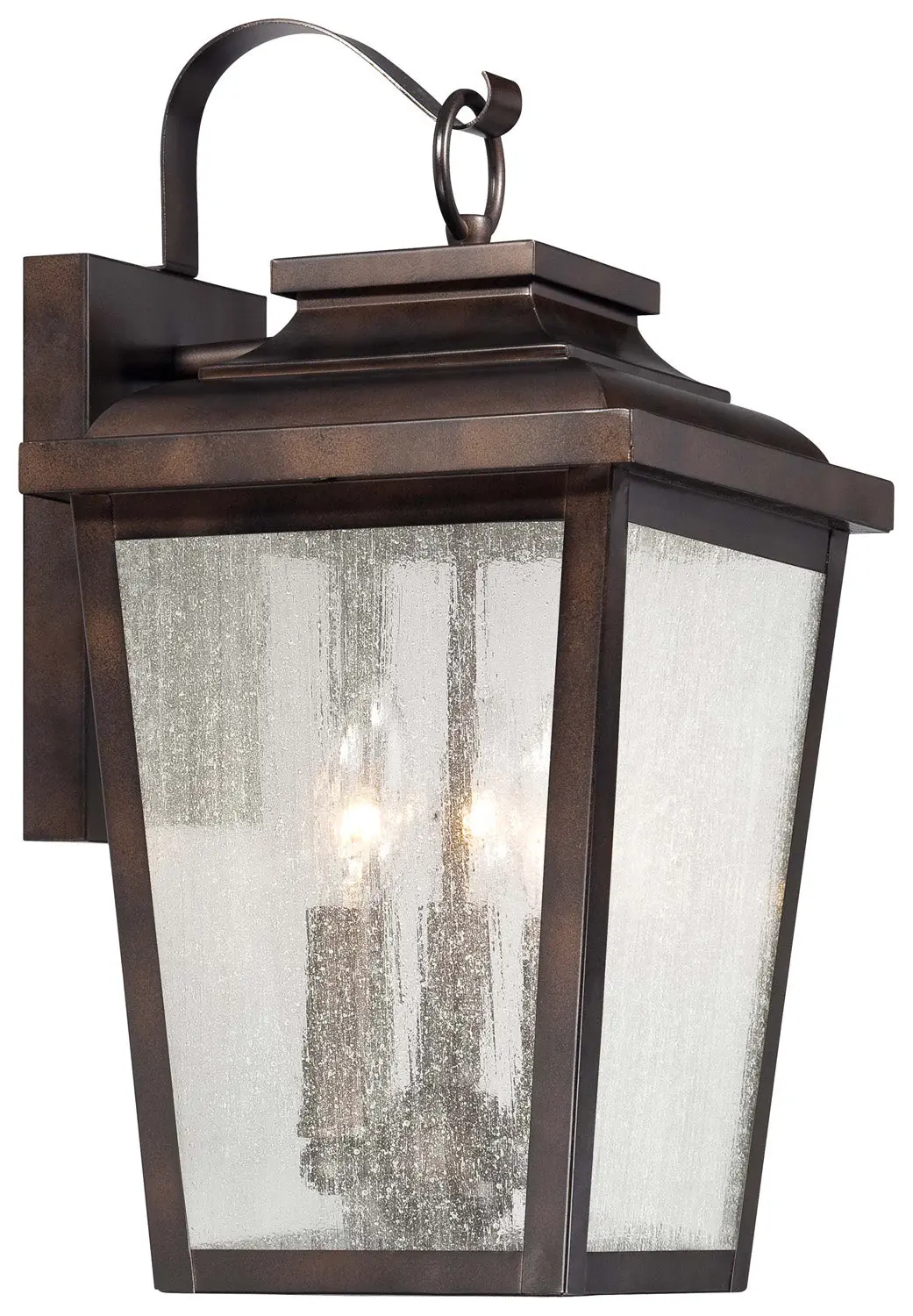 Minka Lavery Irvington Manor Three Light Wall Mount In Chelesa Bronze 1
