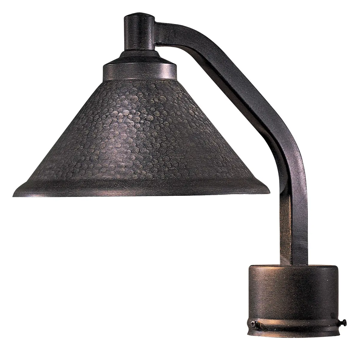 Minka Lavery Kirkham One Light Post Mount In Aspen Bronze 1