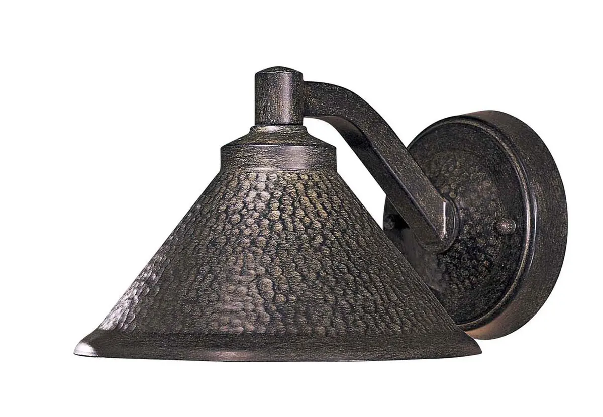 Minka Lavery Kirkham One Light Wall Mount In Aspen Bronze 1