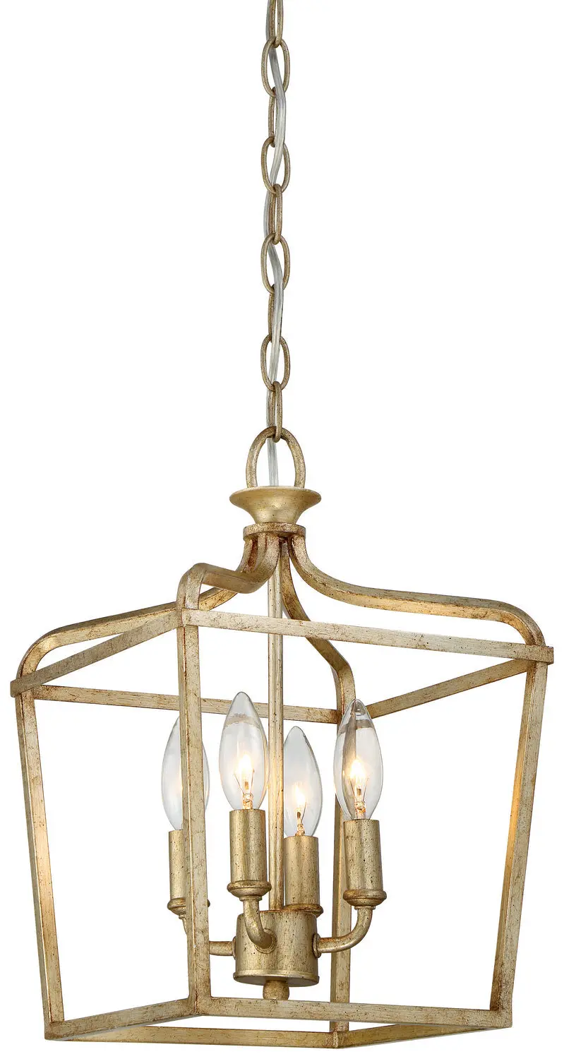 Minka Lavery Laurel Estate Four Light Pendant In Brio Gold 1