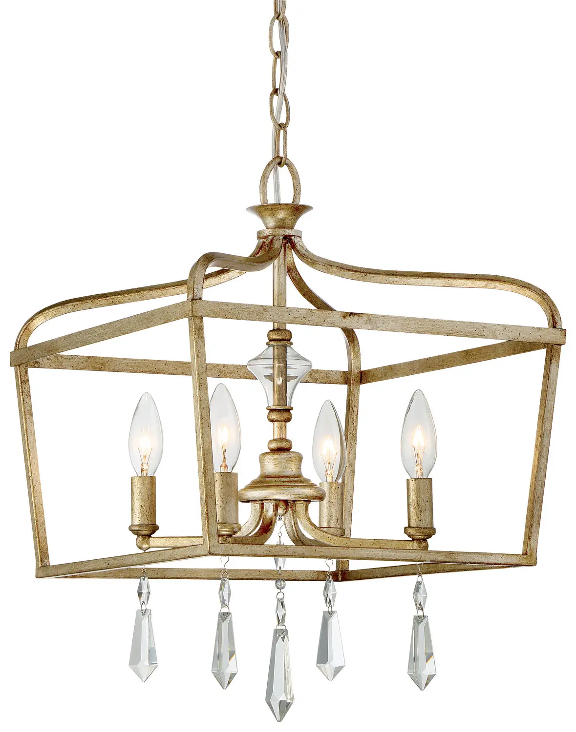 Minka Lavery Laurel Estate Four Light Pendant In Brio Gold 1