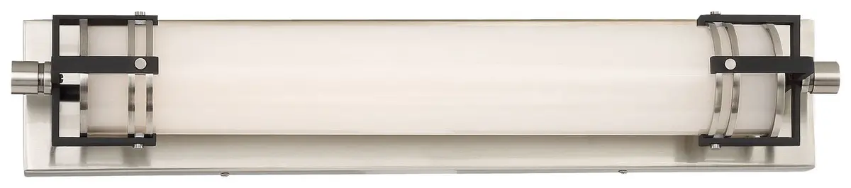 Minka Lavery Led Bath In Brushed Nickel With Sand Coal 1