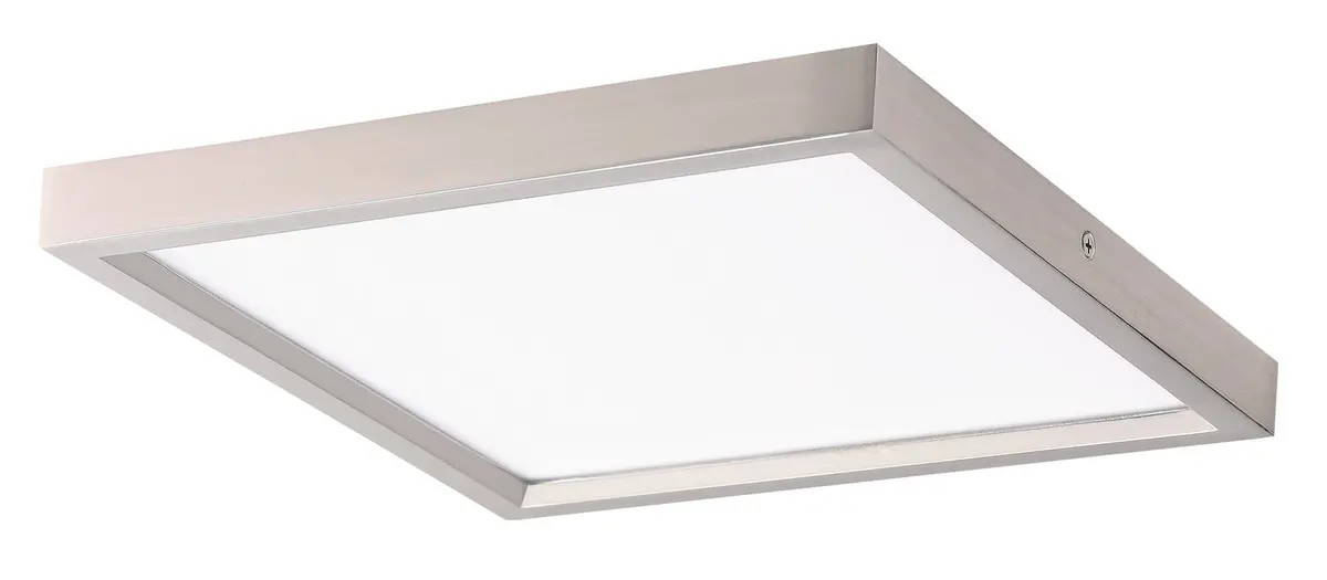 Minka Lavery Led Flush Mount In Brushed Nickel 1