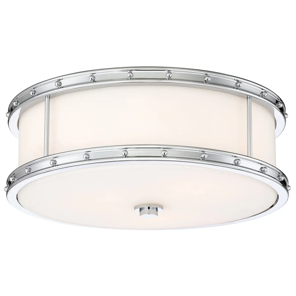 Minka Lavery Led Flush Mount In Chrome 1