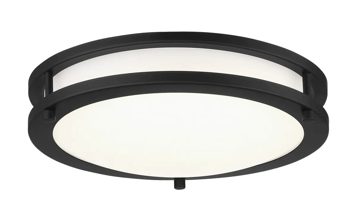 Minka Lavery Led Flush Mount In Coal 1