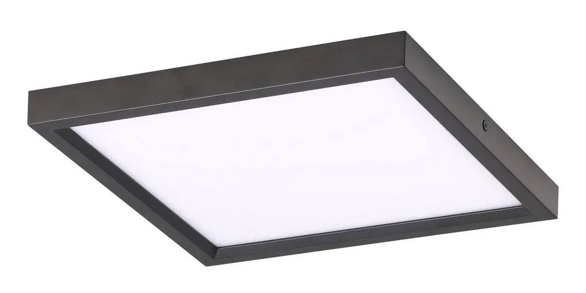 Minka Lavery Led Flush Mount In Coal 1
