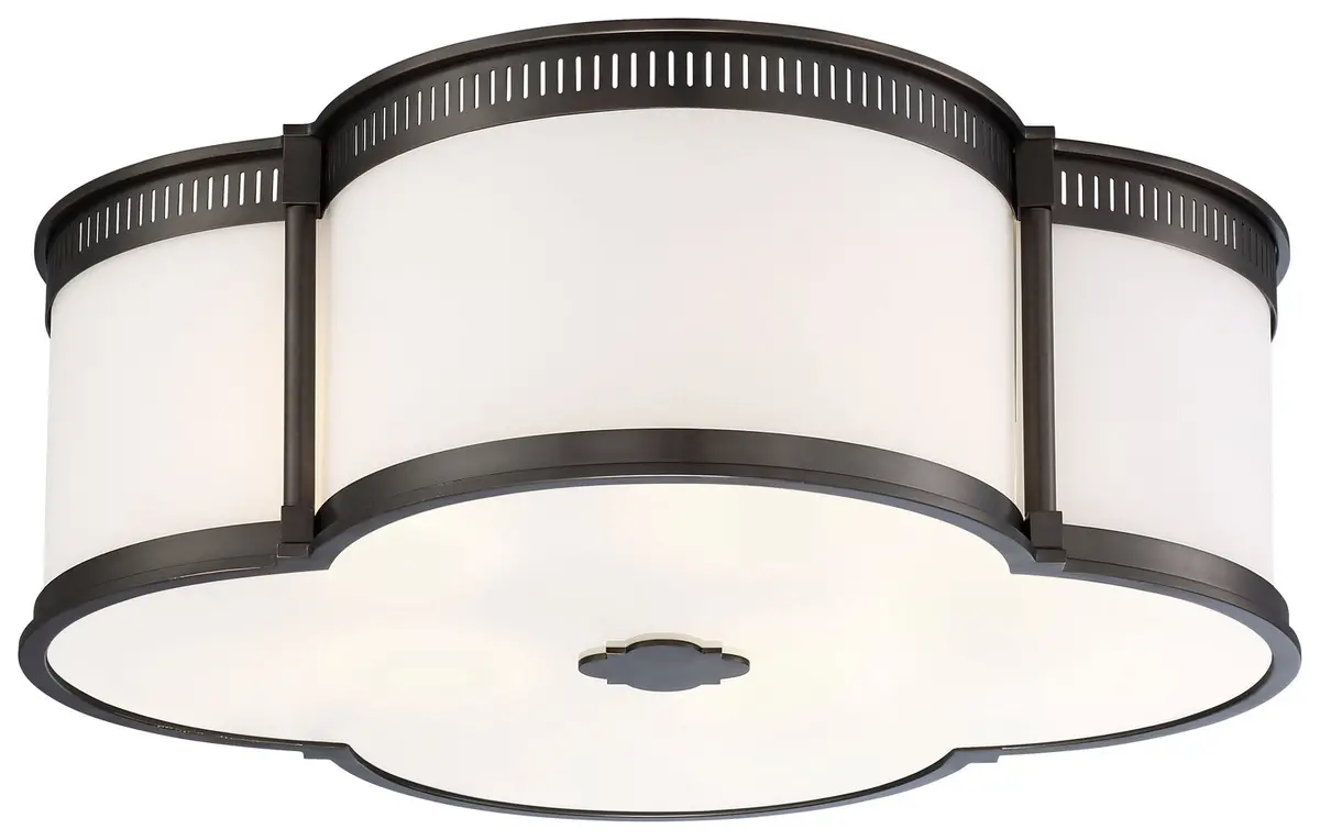 Minka Lavery Led Flush Mount In Harvard Court Bronze (Plated) 1