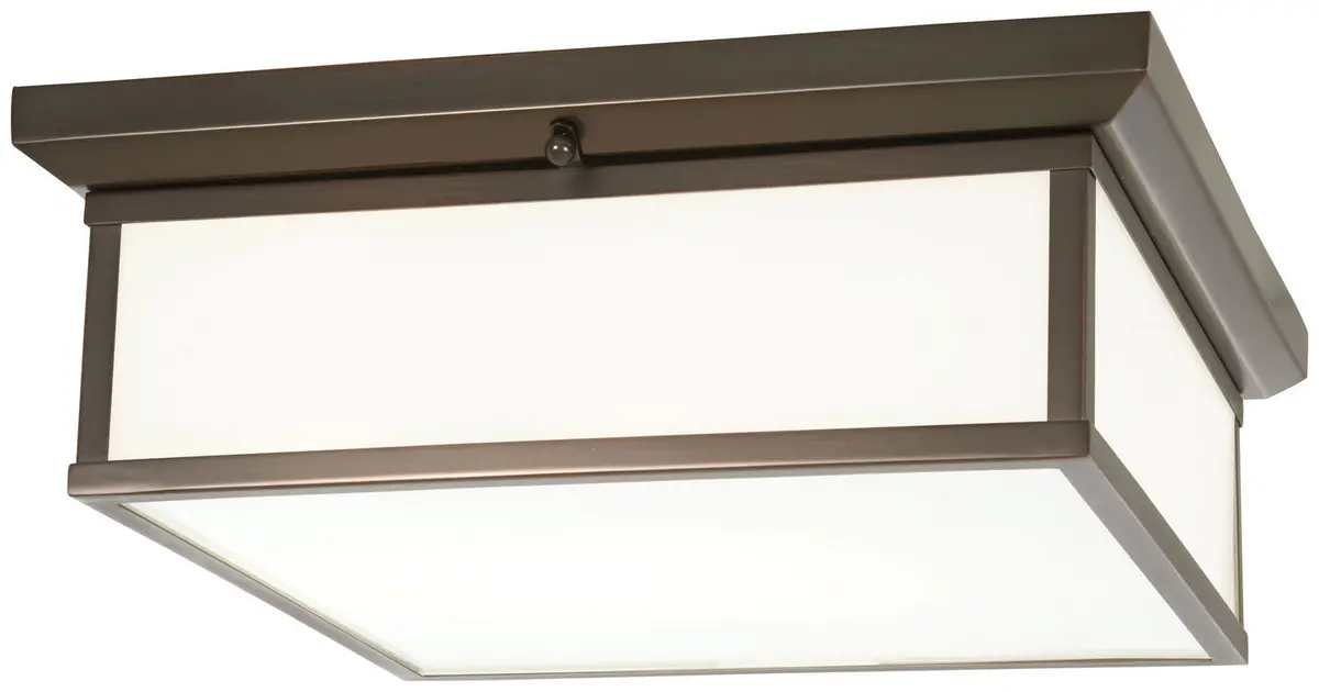 Minka Lavery Led Flush Mount In Harvard Court Bronze (Plated) 1