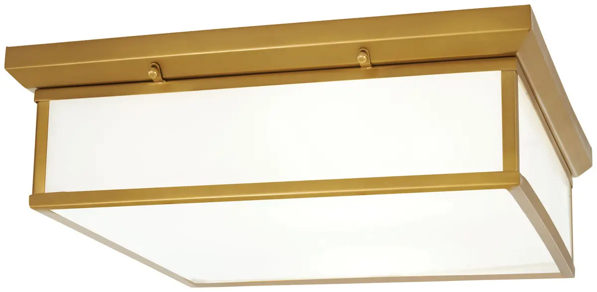 Minka Lavery Led Flush Mount In Liberty Gold 1