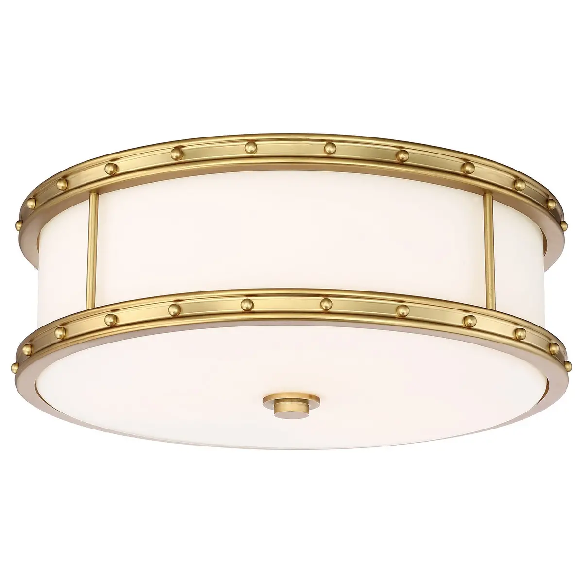 Minka Lavery Led Flush Mount In Liberty Gold 1