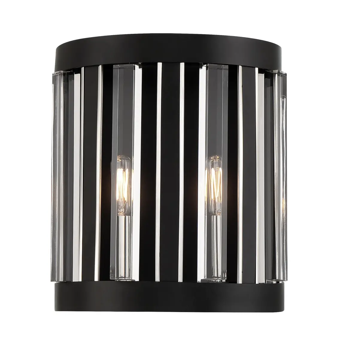 Minka Lavery Majestic Splendor Two Light Wall Sconce In Sand Coal And Polished Nickel 1