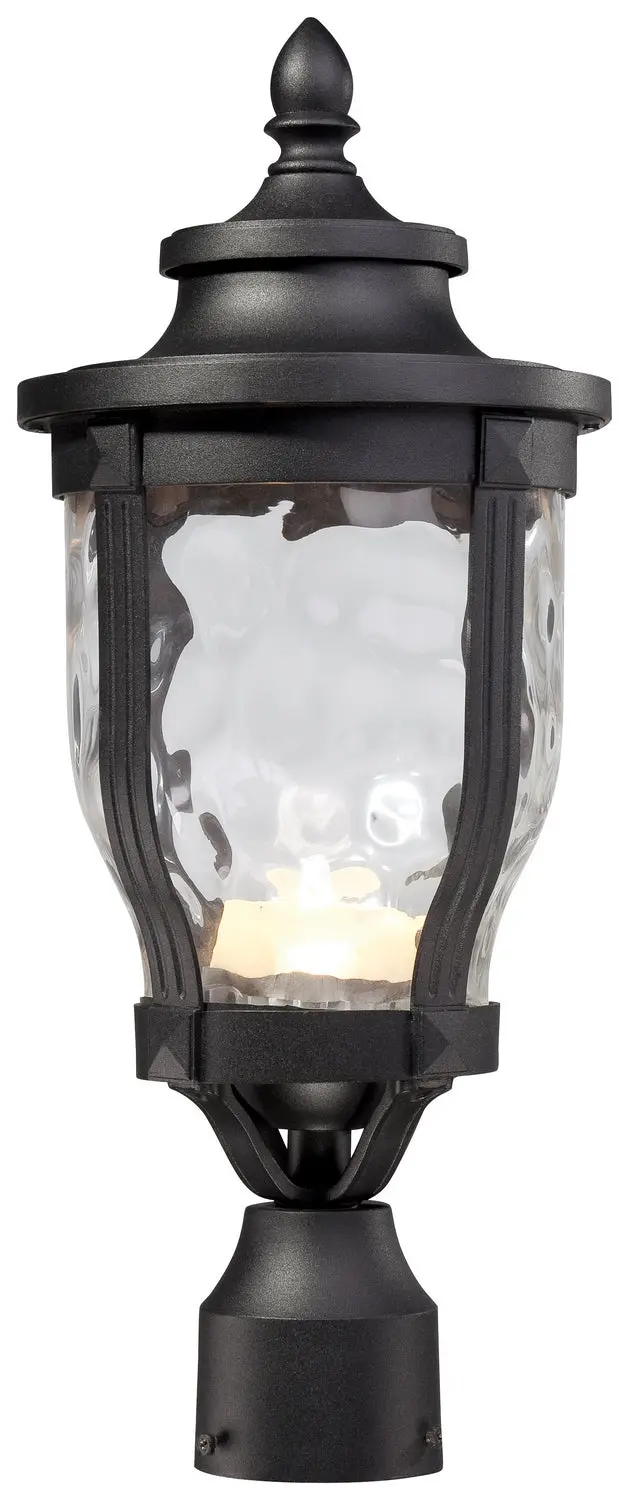 Minka Lavery Merrimack Led Led Outdoor Post Mount In Sand Coal 1