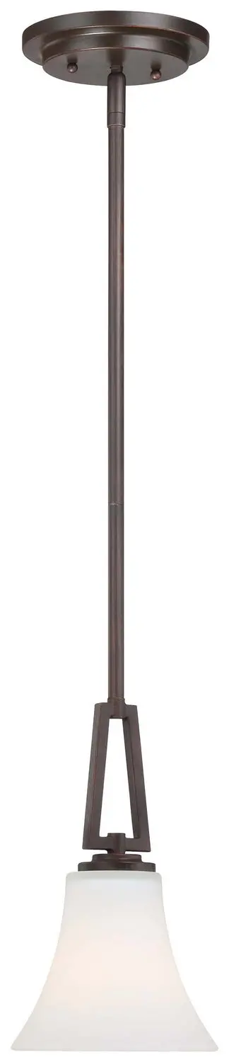 Minka Lavery Middlebrook One Light Mini Pendant In Vintage Bronze 1