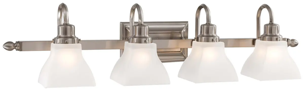 Minka Lavery Mission Ridge Four Light Bath In Brushed Nickel 1