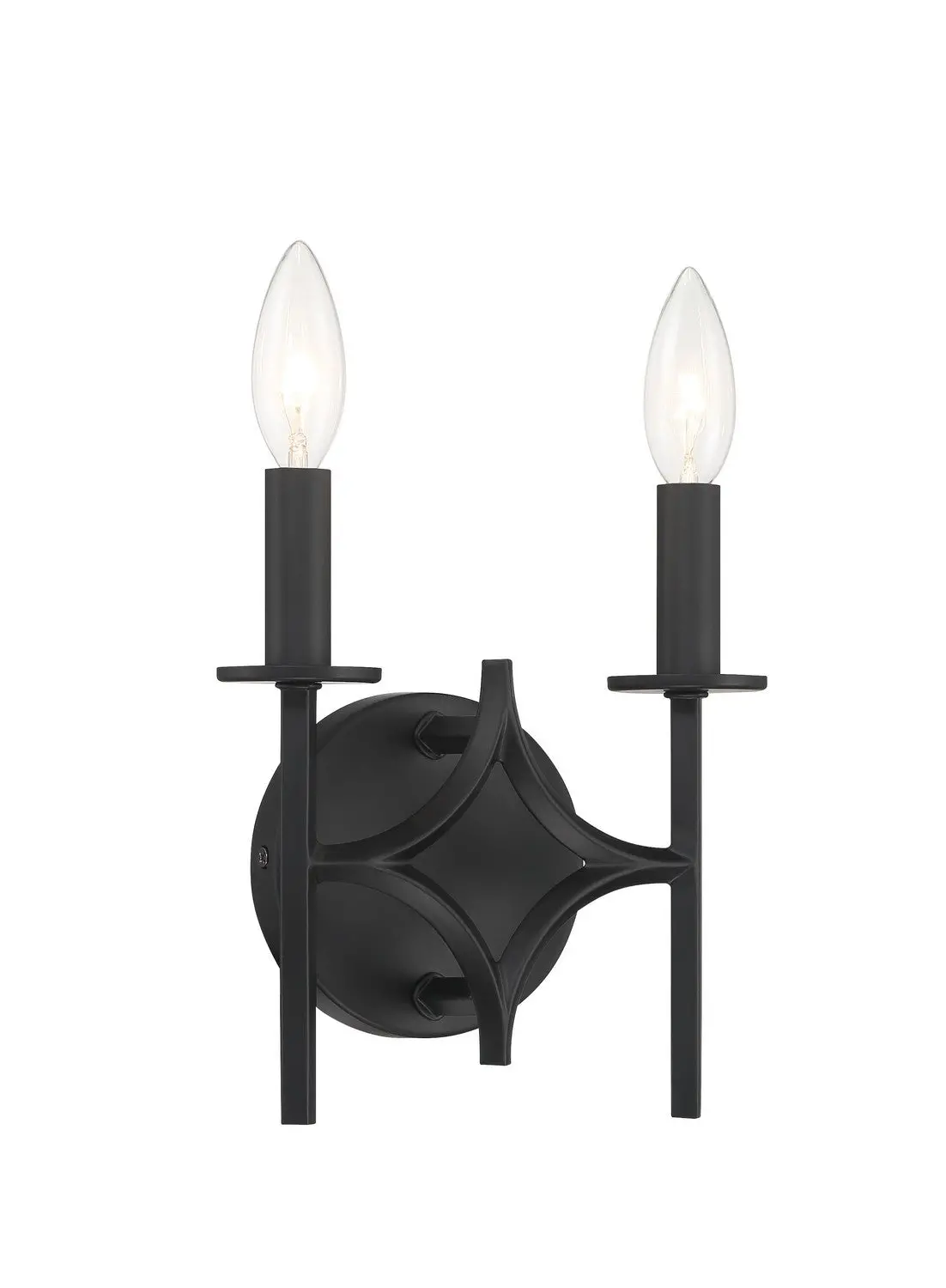 Minka Lavery Muncie Two Light Wall Sconce In Coal 1