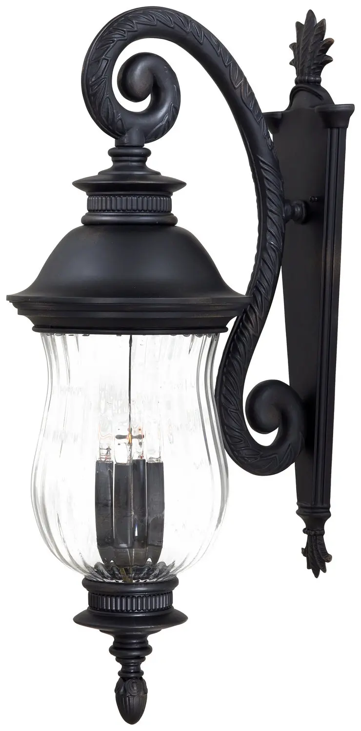 Minka Lavery Newport Four Light Wall Mount In Heritage 1