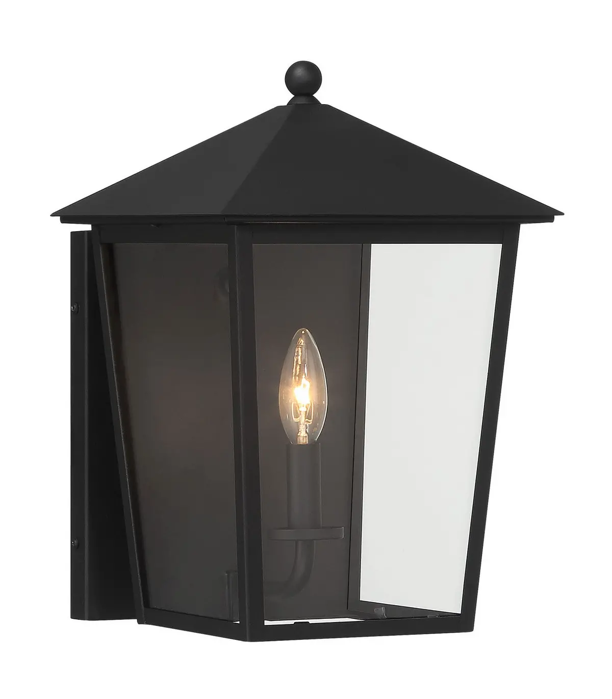Minka Lavery Noble Hill One Light Outdoor Wall Mount In Sand Coal 1