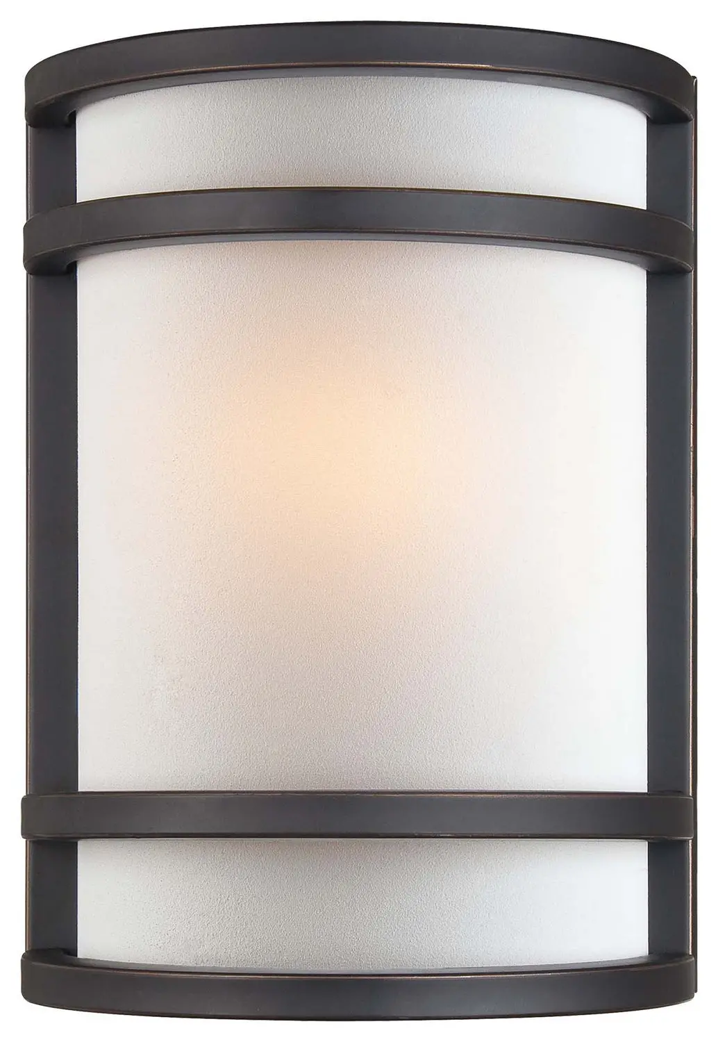 Minka Lavery One Light Wall Mount In Dark Restoration Bronze 1