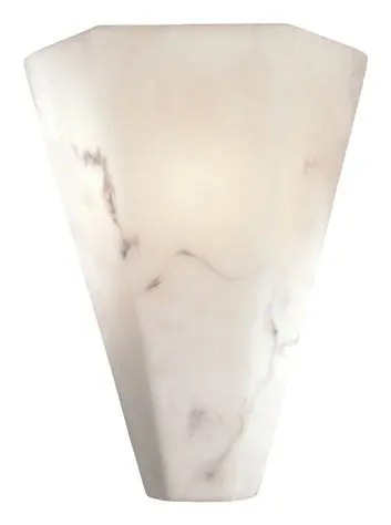 Minka Lavery One Light Wall Sconce In Alabaster Dust 1