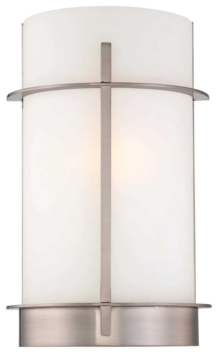 Minka Lavery One Light Wall Sconce In Brushed Nickel 1