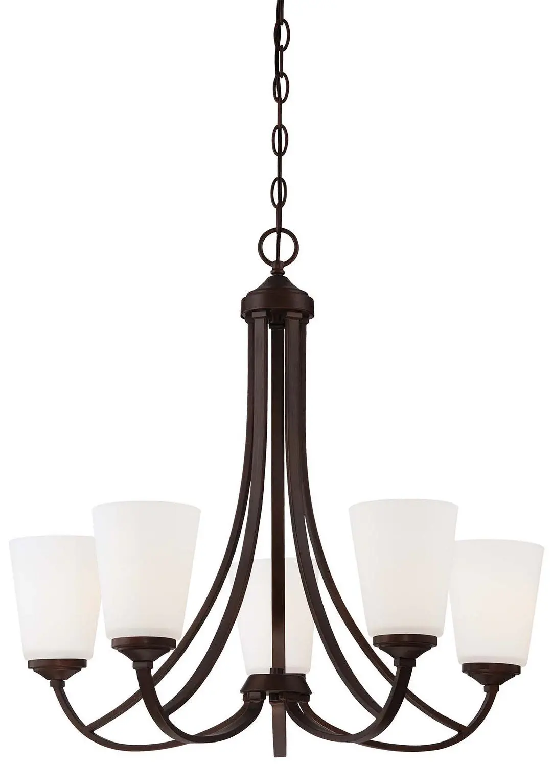 Minka Lavery Overland Park Five Light Chandelier In Vintage Bronze 1