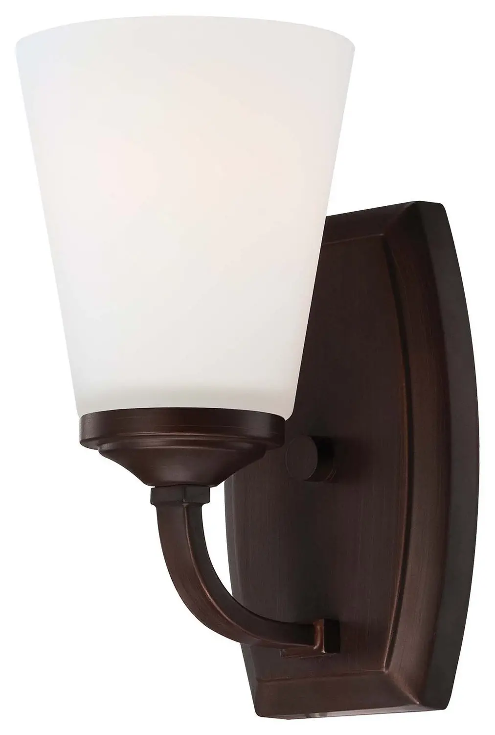 Minka Lavery Overland Park One Light Bath In Vintage Bronze 1