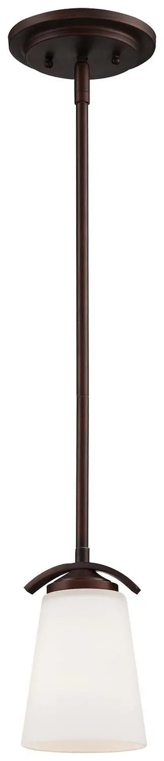 Minka Lavery Overland Park One Light Mini Pendant In Vintage Bronze 1