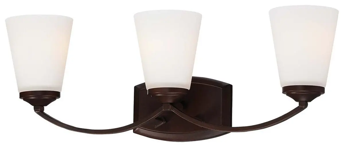 Minka Lavery Overland Park Three Light Bath In Vintage Bronze 1