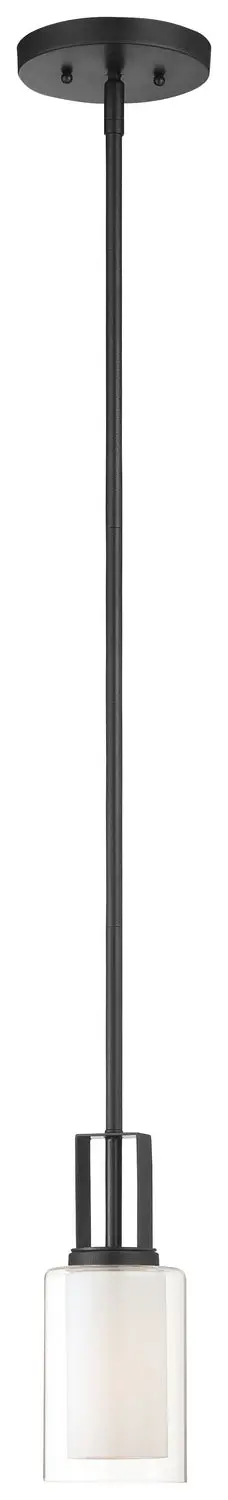 Minka Lavery Parsons Studio One Light Mini Pendant In Sand Coal 1