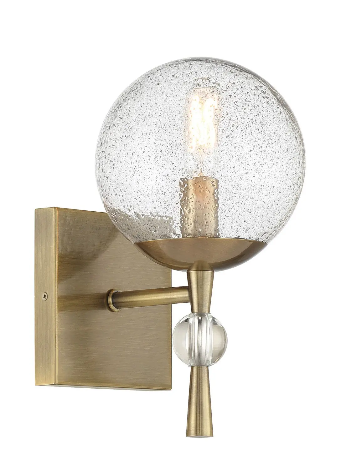 Minka Lavery Populuxe One Light Bath Vanity In Oxidized Aged Brass 1