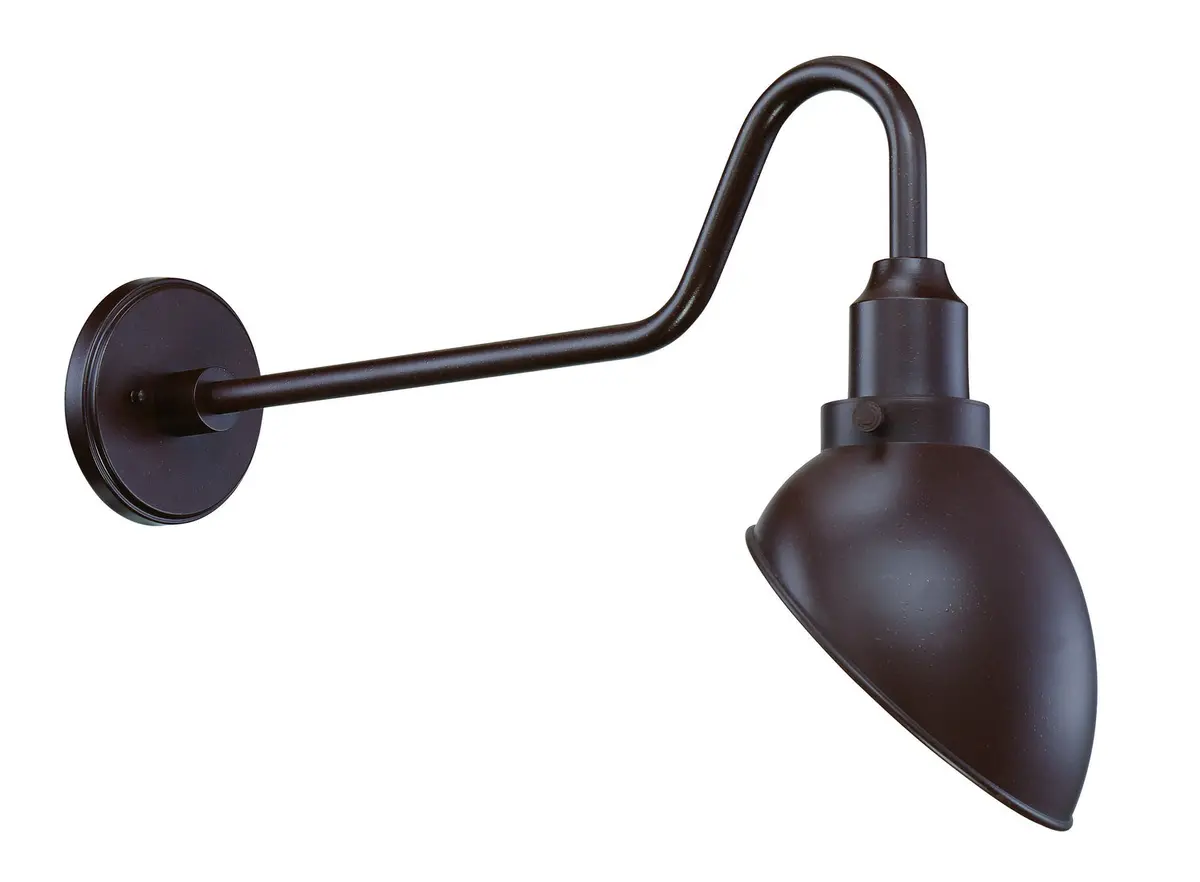 Minka Lavery Rlm One Light Outdoor Lantern In Bronze With Copper Flecks 1