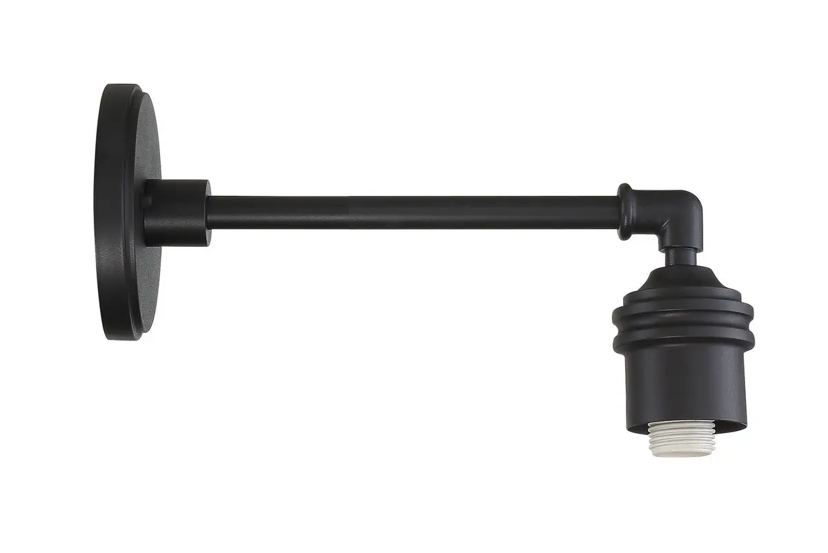 Minka Lavery Rlm One Light Outdoor Wall Mount In Coal 1