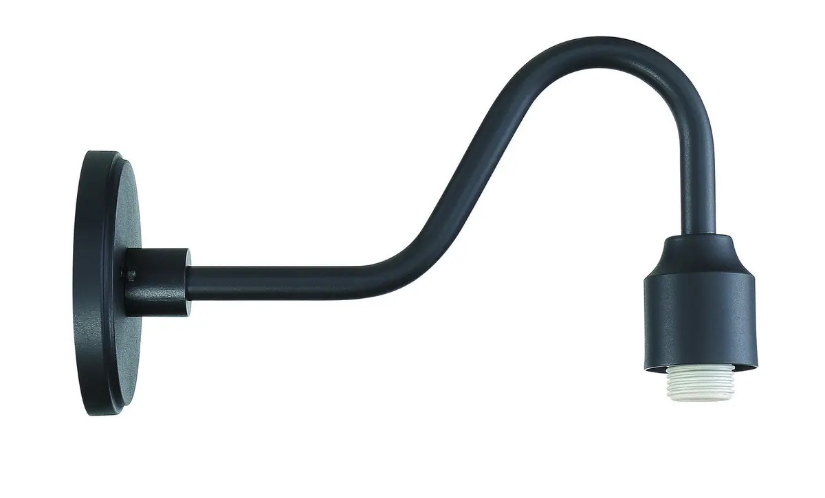 Minka Lavery Rlm One Light Outdoor Wall Mount In Coal 1