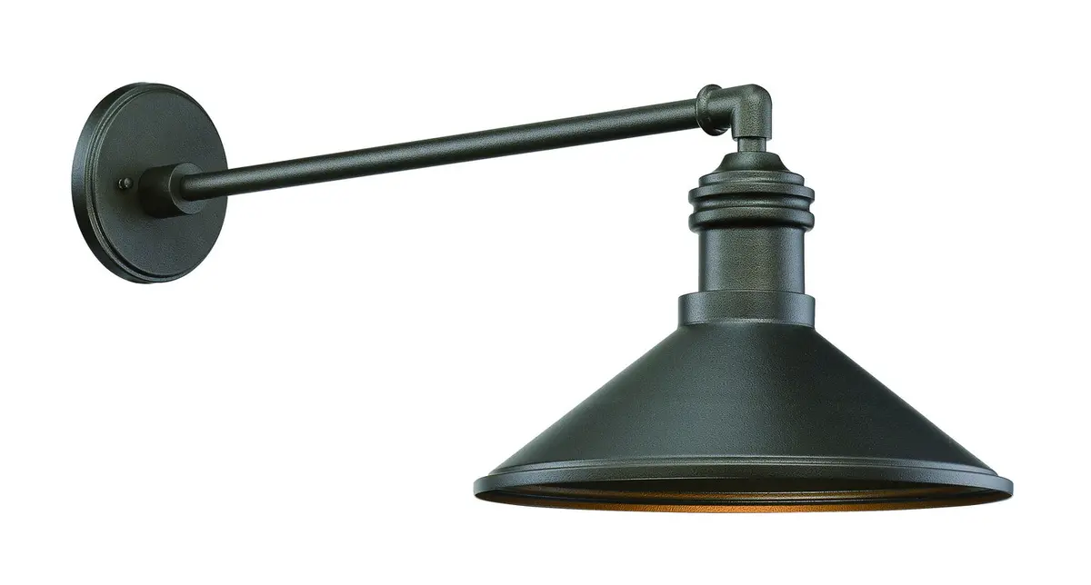 Minka Lavery Rlm Shade In Smoked Iron 1