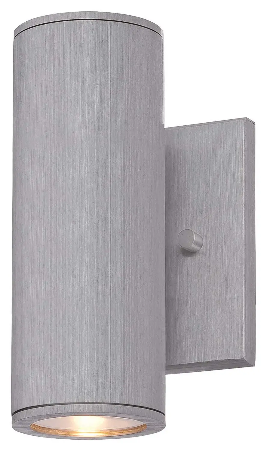 Minka Lavery Skyline Led Led Outdoor Wall Mount In Brushed Aluminum 1
