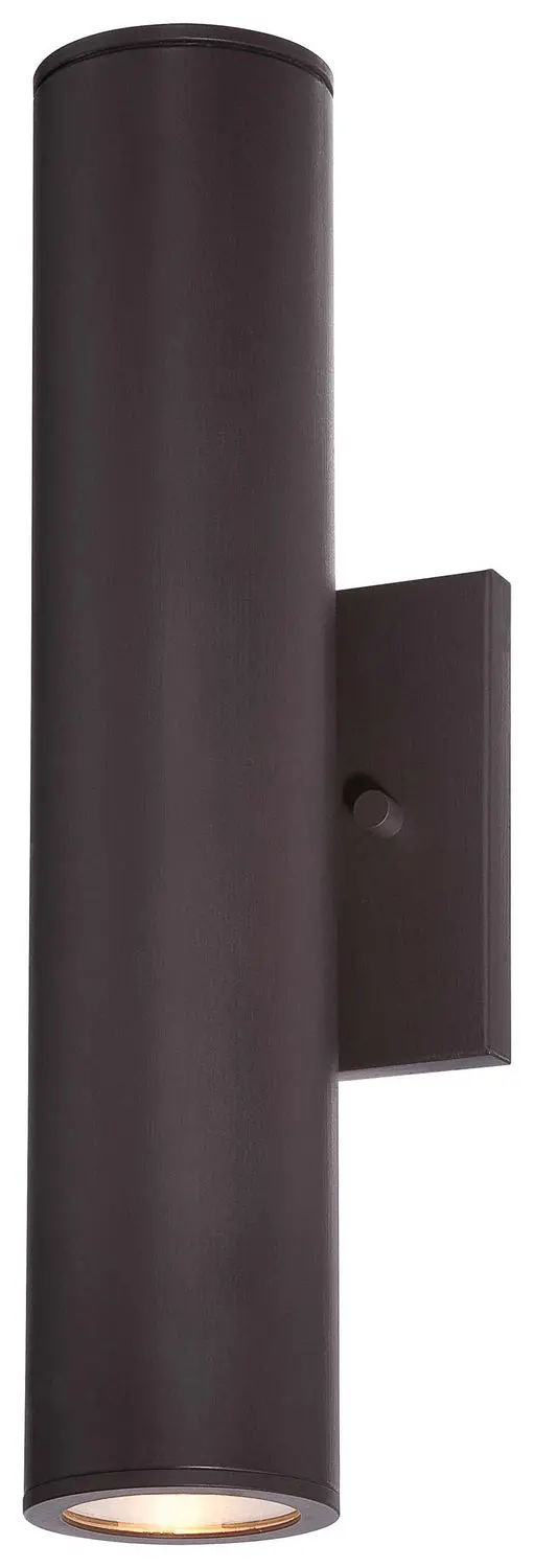 Minka Lavery Skyline Led Led Outdoor Wall Mount In Dorian Bronze 1
