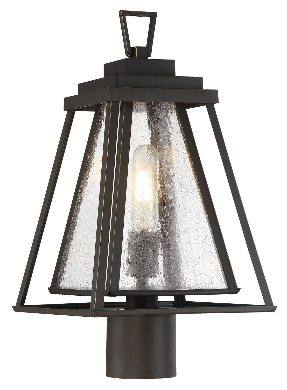 Minka Lavery Sleepy Hollow One Light Post Mount In Dakota Bronze 1