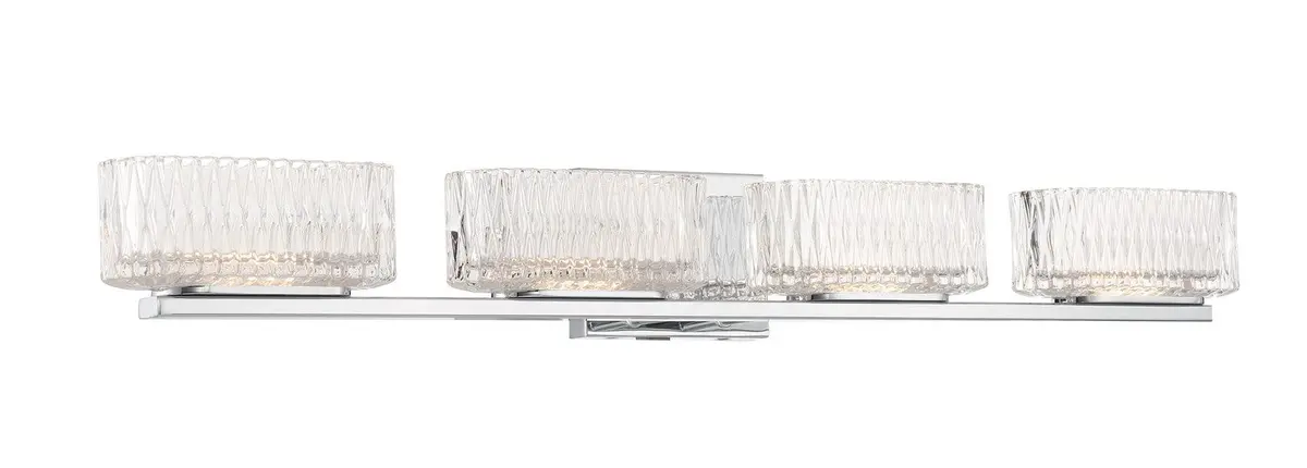 Minka Lavery Sparren Led Bath Vanity In Chrome 1