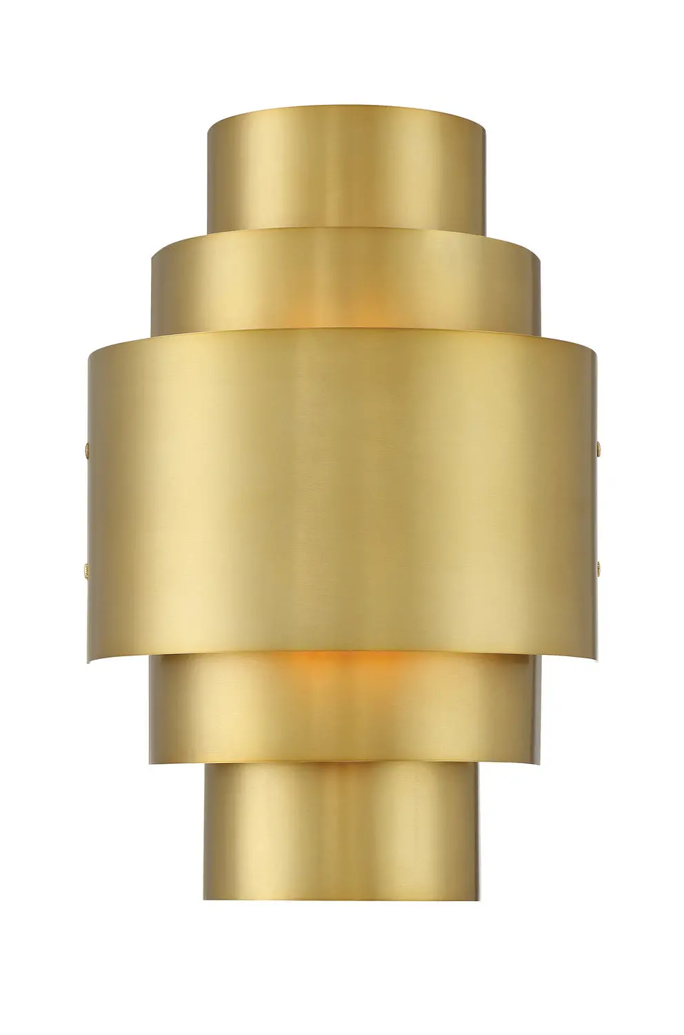 Minka Lavery Spyglass Terrace Two Light Wall Sconce In Soft Brass 1