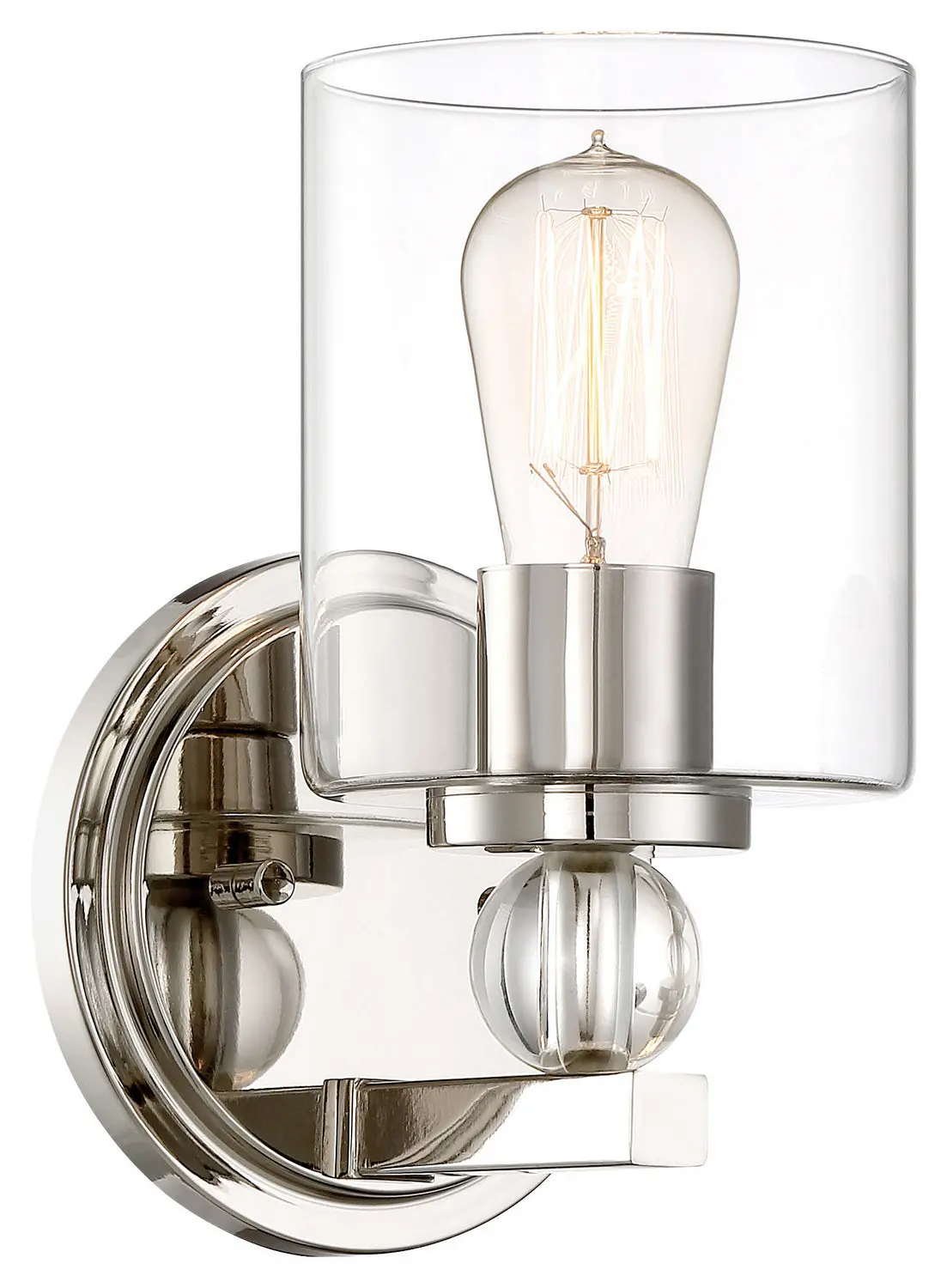 Minka Lavery Studio 5 One Light Bath In Polished Nickel 1