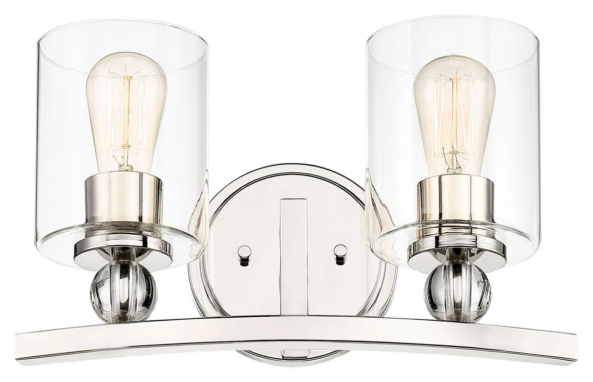 Minka Lavery Studio 5 Two Light Bath In Polished Nickel 1