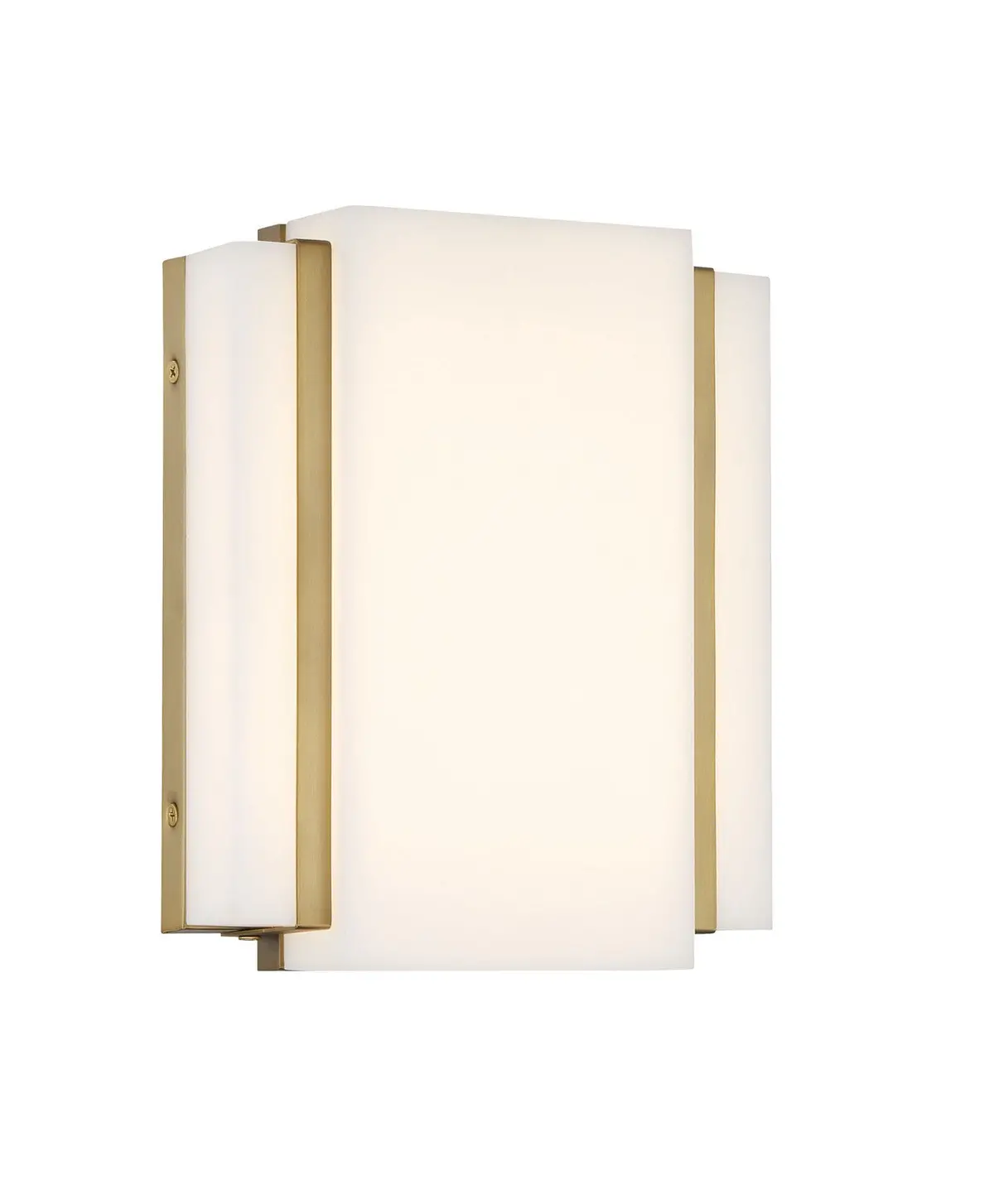 Minka Lavery Tanzac Led Wall Sconce In Soft Brass 1